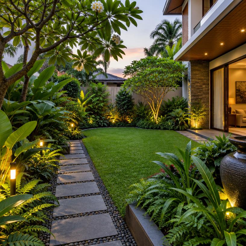 Taman Rumah Modern